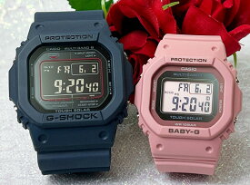 恋人たちのGショック ペアウオッチ G-SHOCK BABY-G カシオ 2本セット GW-M5610U-2JF BGD-5650-4JF プレゼント ラッピング無料 手書きのメッセージカード あす楽対応 クリスマス プレゼント 誕生日 御祝い還暦 銀婚式 結婚記念日 婚約