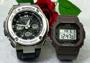 �y���ꂩ��̖������A���Ȃ��ƈꏏ�ɍ��݂����z�l������G�V���b�N �y�A�E�I�b�` G-SHOCK BABY-G �J�V�I 2�{�Z�b�g GST-W310-1AJF BGD-5650-5JF �v���[���g �N���X�}�X �v���[���g �a���� ��j���җ� ��