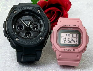 �y���ꂩ��̖������A���Ȃ��ƈꏏ�ɍ��݂����z���l������G�V���b�N �y�A�E�I�b�` G-SHOCK BABY-G �J�V�I 2�{�Z�b�g GST-W300G-1A1JF BGD-5650-4JF �v���[���g �v���[���g�@�N���X�}�X �v���[���g �a��