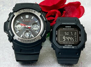 �y���ꂩ��̖������A���Ȃ��ƈꏏ�ɍ��݂����z���l������G�V���b�N �y�A�E�I�b�` G-SHOCK BABY-G �J�V�I 2�{�Z�b�g AWG-M100-1AJF BGD-5650-1CJF �v���[���g �N���X�}�X �v���[���g �a���� ��j���җ� 