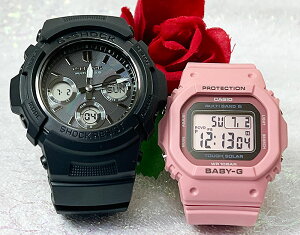 �y�����Ă�捡�N���ꏏ�ɉ߂������ˁz�y�A�E�I�b�` g�V���b�N���l������G�V���b�N �y�A�E�I�b�` G-SHOCK BABY-G �J�V�I 2�{�Z�b�g AWG-M100SBB-1AJF BGD-5650-4JF �v���[���g �N���X�}�X �v���[���g �a