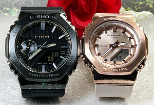 �y���̏� �ꏏ�Ƀ^�t�Ȏ����������zG�V���b�N �y�A�E�I�b�` G-SHOCK �y�A�r���v �J�V�I 2�{�Z�b�g GM-2100LXB-1A9JF GM-S2110PG-4AJF ���b�s���O���� �菑���̃��b�Z�[�W�J�[�h���t�����܂� �N���X�}�X 