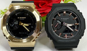 ペアウオッチ gショック恋人たちのGショック ペアウオッチgショック 人気 婚約 夫婦 高級 クリスマス プレゼント おすすめ G-SHOCK カシオ 2本セット gショック GM-2100G-1A9JF GMA-S2100-1AJF アナデ