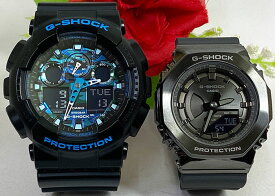 恋人たちのGショック ペアウオッチ G-SHOCK BABY-G ペア腕時計 カシオ 2本セット GA-100CB-1AJF GM-S2100B-8AJF 電池式 アナデジ お揃い ラッピング無料 あす楽対応