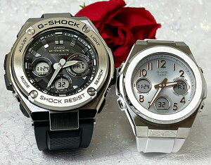 �y���Ȃ��ƍ��ށA���ꂩ��̎��ԁz�y�A�E�I�b�` g�V���b�N���l�B��G�V���b�N �y�A�E�H�b�` G-SHOCK BABY-G �J�V�I 2�{�Z�b�g �\�[���[�d�g �A�i�f�W GST-W310-1AJF MSG-W610-7AJF �菑���̃��b�Z�[�W��