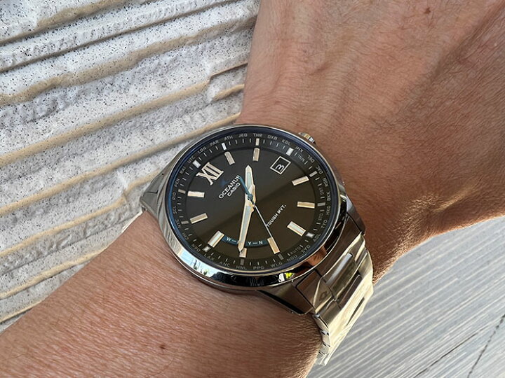 楽天市場】カシオ OCEANUS オシアナス 腕時計 ペアウオッチ 電波時計 