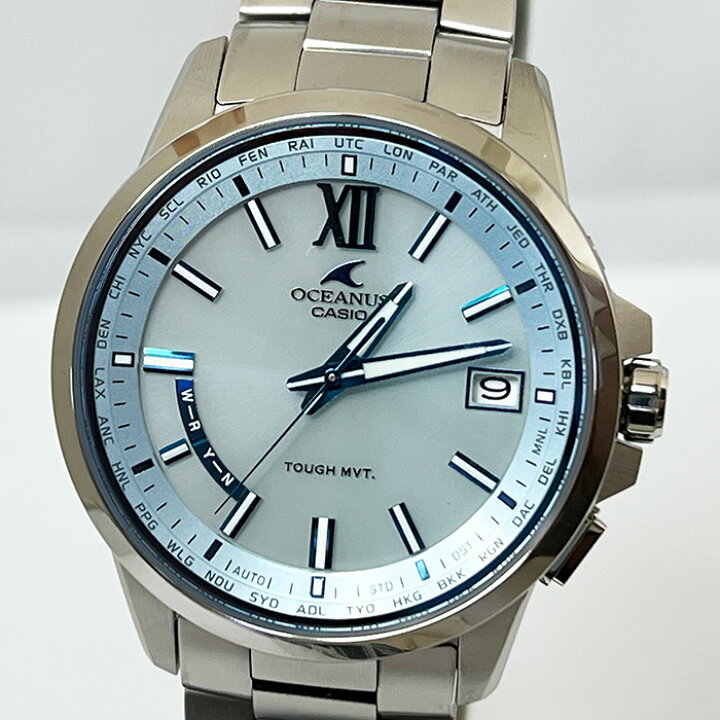 楽天市場】カシオ CASIO オシアナス 国内正規品 日本製 電波ソーラー 
