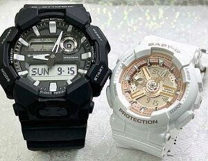 �y���Ȃ��ƍ��ށA���ꂩ��̎��ԁz���l������G�V���b�N �y�A�E�I�b�` G-SHOCK BABY-G �y�A�r���v �J�V�I 2�{�Z�b�g GA-010-1AJFBA-110X-7A1JF �N���X�}�X �v���[���g �a���� ��j���җ� �⍥�� �����L�O