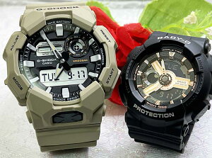 �y�����Ă�I�ꏏ�Ƀ^�t�Ȏ����������z���l������G�V���b�N �y�A�E�I�b�` G-SHOCK BABY-G �y�A�r���v �J�V�I 2�{�Z�b�g �d�r�� �A�i�f�W GA-010-5AJF BA-110XRG-1AJF �N���X�}�X �v���[���g �a���� ��j
