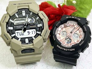 �y�����Ă�I�ꏏ�Ƀ^�t�Ȏ����������z���l������G�V���b�N�y�A�E�I�b�` G-SHOCK BABY-G �y�A�r���v �J�V�I 2�{�Z�b�g �A�i�f�W GA-010-5AJF BA-130-1A4JF �s���N�S�[���h �N���X�}�X �v���[���g �a��