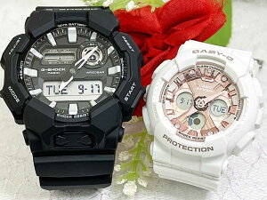 �y���Ȃ��ƍ��ށA���ꂩ��̎��ԁz���l������G�V���b�N �y�A�E�I�b�` G-SHOCK BABY-G �y�A�r���v �J�V�I 2�{�Z�b�gGA-010-1AJF BA-130-7A1JF �z���C�g �s���N���b�s���O�����l�C ����@�v�w �����N���X