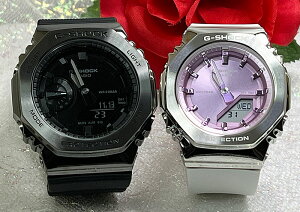 �y���l�j�����Ɩ�����ő�����z���l������G�V���b�N �y�A�E�I�b�` g�V���b�N �l�C ����v�w �����N���X�}�X �v���[���g ��������G-SHOCK �J�V�I 2�{�Z�b�g �d�r�� GM-2100BB-1AJF GM-S2110-7A6JF �v��