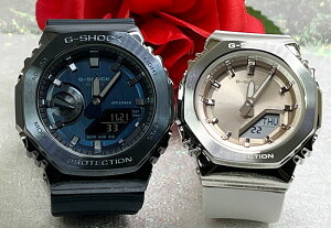 �y�A�E�I�b�` g�V���b�N���l������G�V���b�N �y�A�E�I�b�` g�V���b�N ����v�w �����N���X�}�X �v���[���gG-SHOCK �J�V�I 2�{�Z�b�g g�V���b�N �A�i�f�W GM-2100N-2AJF GM-S2110-7A9JF ���^���V���[�Y 