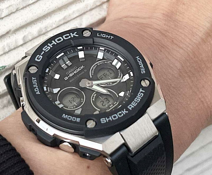 楽天市場】【人気のGスチール】GショックG-SHOCK カシオ メンズ 