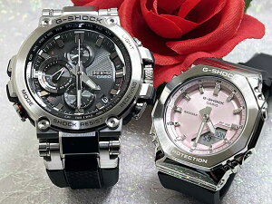 ペアウオッチ gショック恋人達のペアウォッチ g-ショック G-SHOCK BABY-G MTG-B1000-1AJF GM-S2110-4AJF電波ソーラーカシオ 2本セット gショック ベビーg 夫婦円満 夫婦同伴 奥様を大事にしょうね 婚