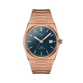 【スイスの伝統と革新の調和】【ウオッチワインダープレゼント】即納 ティソ prx 腕時計 TISSOT ティソ PRX オートマティック メンズ腕時計 ローズゴールド tissot T137.407.33.041.00 PVDダークブルーカラー文字盤 自動巻 ケース径40ミリ 80時間ロングパワーリザーブ
