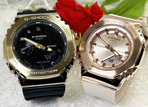 ペアウオッチ gショック恋人たちのGショック ペアウオッチ gショック 人気 婚約 夫婦 高級 クリスマス プレゼント おすすめG-SHOCK カシオ 2本セット gショック GM-2100G-1A9JFGM-S2110PG-4AJF電池式