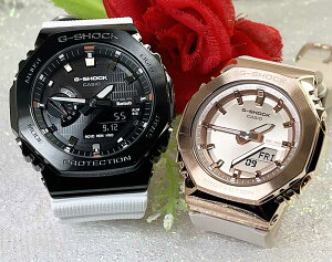 �y���ꂩ��̖������A���Ȃ��ƈꏏ�ɍ��݂����z ���l������G�V���b�N �y�A�E�I�b�`g�V���b�N �l�C ����@�v�w �����N���X�}�X �v���[���g �������� G-SHOCK BABY-G �J�V�I 2�{�Z�b�g GBM-2100B-7AJFG