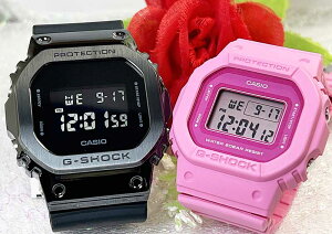 �y���ꂩ��̖������A���Ȃ��ƈꏏ�ɍ��݂����z���l������G�V���b�N �y�A�E�I�b�` G-SHOCK BABY-G �J�V�I 2�{�Z�b�g GM-5600UB-1JFGMD-S5610PP-4JF �d�r�� �N���X�}�X �a���� ��j�� �⍥�� �����L�O�� 