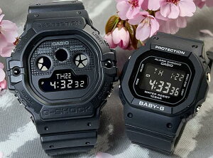 �y���Ȃ��ƍ��ށA���ꂩ��̎��ԁz���l������G�V���b�N �y�A�E�I�b�` G-SHOCK BABY-G �y�A�r���v �J�V�I 2�{�Z�b�g DW-5900UBB-1JFBGD-565U-1JF �d�r�� �l�C �v�w �����@�N���X�}�X �v���[���g ��������