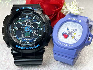 �y���̏� �ꏏ�Ƀ^�t�Ȏ����������zG�V���b�N �y�A�E�I�b�` G-SHOCK BABY-G �y�A�r���vg-shock �J�V�I 2�{�Z�b�g GA-100CB-1AJFBGA-10-6AJFF �a���� ��j���җ� �⍥���@�����L�O������@�l�C ����@�v�w 