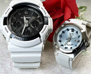 �y�J���J�^�`�Ɂz���l������G�V���b�N G-SHOCK BABY-G �z���C�g���m�̃y�A�������ł� GAW-100B-7AJFMSG-W300-7AJF �N���X�}�X �v���[���g �������� �J�V�I 2�{�Z�b�g ���b�s���O���� �菑���̃��b�Z�[�W
