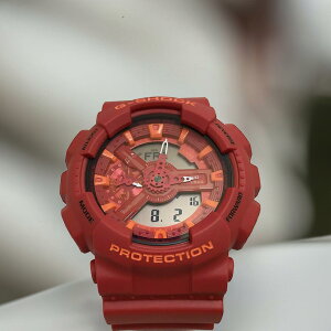 �y�V�i�����S�̐��K�i�z�y�җ�j���ɐ^���Ԃ�G-SHOCK�z�������K�i �V�i G�V���b�N G-SHOCK �J�V�I �����Y�E�I�b�` g�V���b�N �A�i�f�W GA-110AC-4AJF �v���[���g �r���v �ԃ��b�h ���b�s���O���� 