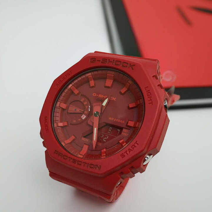 楽天市場】還暦お祝いに真っ赤なG-SHOCK カシオ CASIO 腕時計 G-SHOCK  