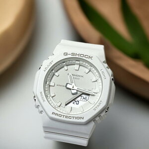 �y�l���Ƌ��ɕ��߂�^�t�l�X�z�V�i�����S�̐��K�iG�V���b�N G-SHOCK �J�V�I �~�b�h�T�C�Y���f�� �o�C�I�}�X�v���X�`�b�N�̗p GMA-P2100-7AJF �z���C�g ���f�B�[�X�r���v �菑���̂��t�����܂�