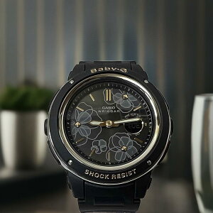 �y�������Ȃ��� �^�t�Șr���v���z�J�V�I�������K�i���S��1�N�ۏ�BABY-G G-SHOCK �J�V�I �x�r�[g �A�i�f�W BGA-150FL-1AJF �v���[���g �r���v �M�t�g baby-g