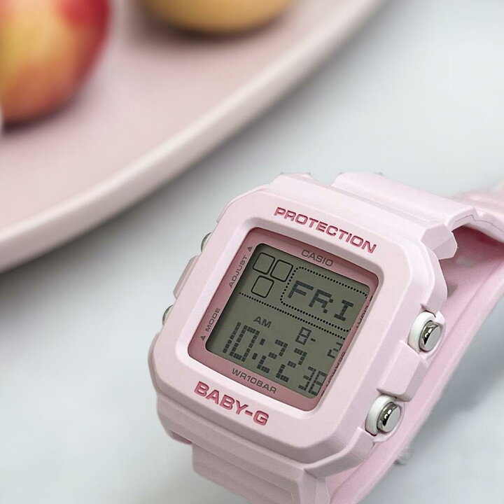 腕時計 時計 CASIO カシオ BABY-G レディース BGD-10-4JF ベイビーG ベイビージー ベビーG ベビージー ピンク クォーツ ウォッチ 誕生日 新生活 プレゼント  ファッション 10年保証
