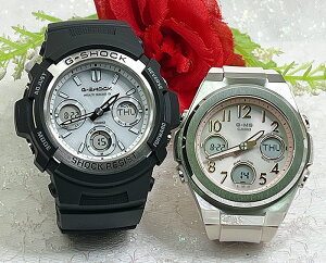 �y2000�~�N�[�|���Ώہz�y�A�E�I�b�` g�V���b�N���l�B��G�V���b�N �y�A�E�H�b�` G-SHOCK BABY-G �J�V�I 2�{�Z�b�g �\�[���[�d�g �A�i�f�W AWG-M100S-7AJF MSG-W610FE-4AJF ���t�����܂�