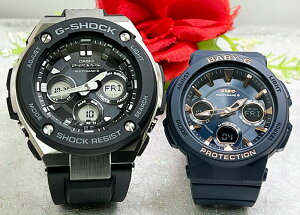 �y�J���J�^�`�Ɂz���l������G�V���b�N �y�A�E�H�b�` G-SHOCK BABY-G �J�V�I 2�{�Z�b�g �d�g�\�[���[ GST-W300-1AJF BGA-2510-2AJF ���b�s���O���� ����@�v�w �����@�N���X�}�X �v���[���g �a���� ��j��