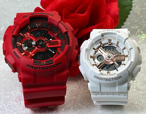 �y���b�s���O�͂��C�����������z���l������G�V���b�N �y�A�E�I�b�` G-SHOCK BABY-G �y�A�r���v �J�V�I 2�{�Z�b�g �A�i�f�W GA-110RRB-4AJF BA-110XRG-7AJF �v�w ���� �N���X�}�X �v���[���g �������� �a��