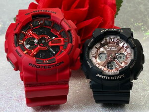 �y���b�s���O�͂��C�����������z�y�A�E�H�b�` g�V���b�N ���l������G�V���b�N �y�A�E�I�b�` G-SHOCK BABY-G �y�A�r���v �J�V�I 2�{�Z�b�g �A�i�f�W GA-110RRB-4AJF BA-130-1A4JF �v�w ���� �N���X�}�X �v