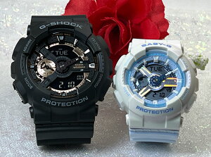 �y�J���J�^�`�Ɂz���l������G�V���b�N �y�A�E�I�b�` G-SHOCK BABY-G �y�A�r���v �J�V�I 2�{�Z�b�g GA-110RG-1AJF BA-110PD-2AJF �d�r�� �a���� ��j���җ� �⍥�� �����L�O�� ���� �l�C ���� �v�w �N���X