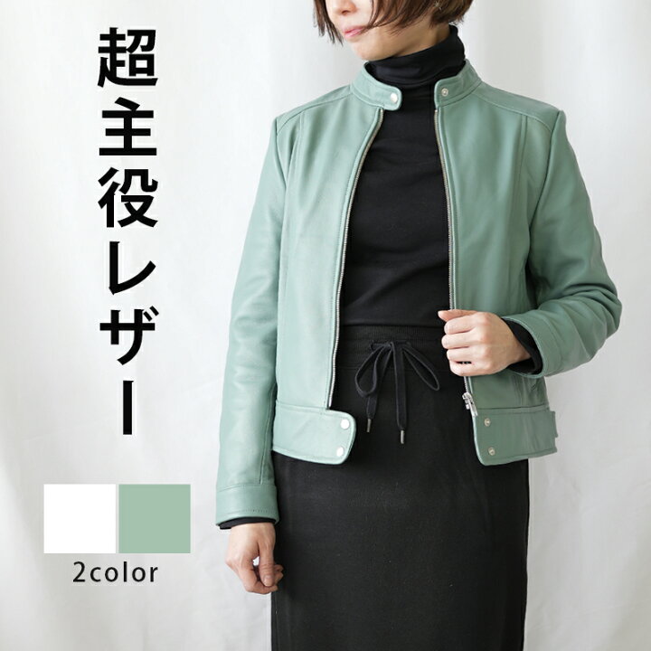 楽天市場】レザージャケット ライダース シングルライダース シングル 