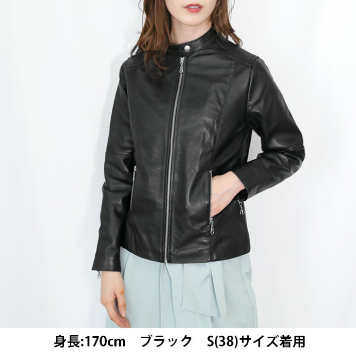 楽天市場】レザージャケット シングル ライダース シングルライダース  
