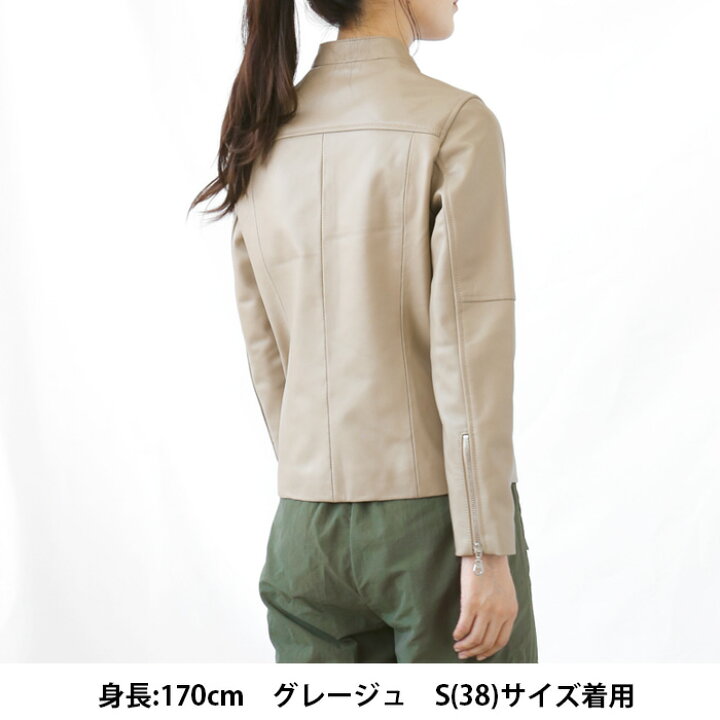 楽天市場】レザージャケット シングル ライダース シングルライダース 