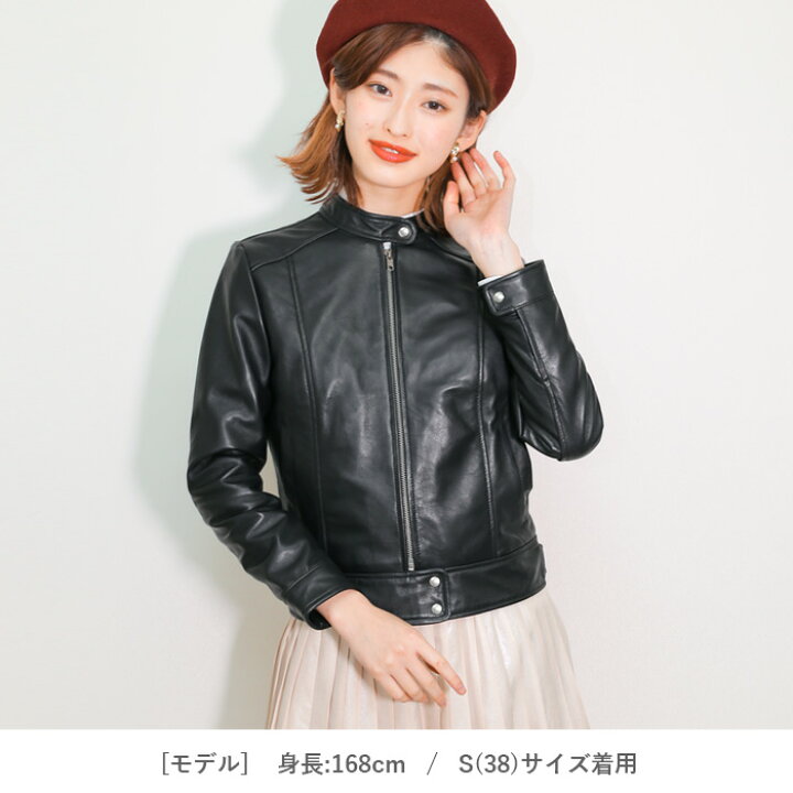 楽天市場】レザージャケット ライダースジャケット シングルライダース 