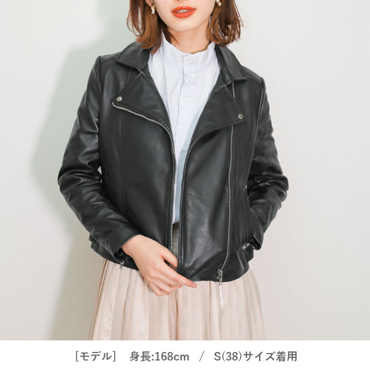 楽天市場】レザージャケット ライダースジャケット ダブルライダース 