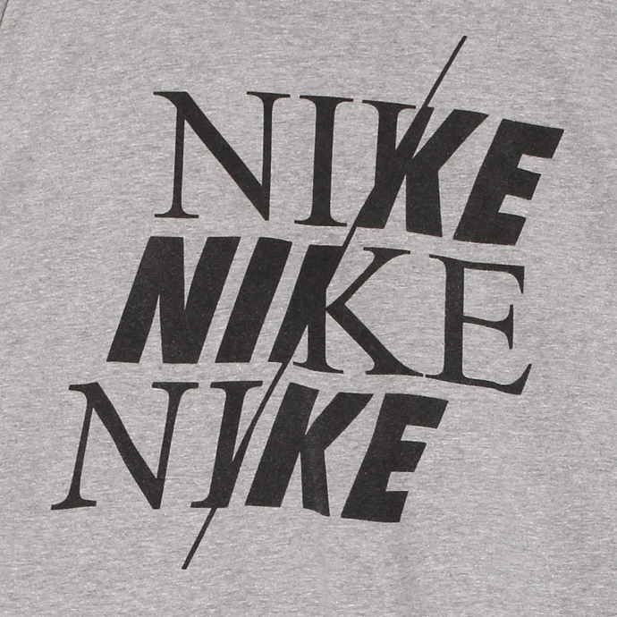 永遠の定番モデル 特選ユーズドtシャツシリーズ Sports Nike ナイキ 3段ロゴ プリント メンズxxlサイズ ユーズド 半袖tシャツ 古着 T0625 129 グレー