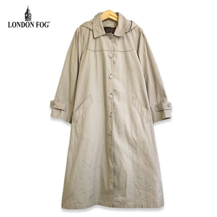 楽天市場】ロンドンフォグ London Fog フード付き ステンカラーコート  