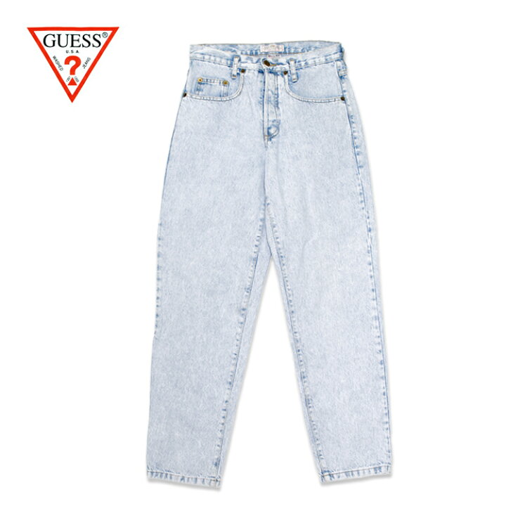楽天市場】90年代 アメリカ製 ゲス Guess デニムパンツ ウエスト70cm  