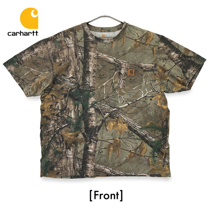楽天市場】カーハート リアルツリー 迷彩 プリントTシャツ XL ブラウン 
