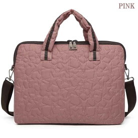 【BAILA掲載商品】2WAYPCトートバッグ パソコントート レディース 13-14インチ 軽量 通勤 通学 電源コード収納ポーチ付き 星柄刺繍 持ち運びに便利 mag