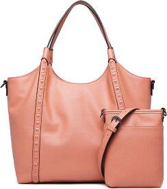 【雑誌oggi掲載】トートバッグ レディース ポシェット付 2点セット A4対応 PC収納 ショルダー付 オンオフ兼用 高見え PUレザー リクルート 通勤 ビジネス italy 20代 30代 40代 50代 60代 171077