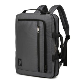 ＼20％OFF！2/10 01:59迄／ビジネスリュック メンズ 軽量 大容量 収納力 撥水 耐摩擦 多機能 斜め掛け 14インチPC収納 ナイロン素材 通勤 ビジネス カバン リュック ビジネスバッグ 50代 40代 30代 20代 198019 グッシオ