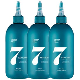 Headspa7/ヘッドスパ7/ヘッドスパトリートメント200ml*3本 / HEADSPA TREATMENT / 青い目ブラックヘアパック