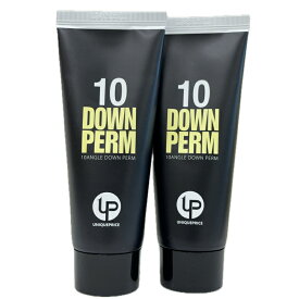 UP 10ダウンパーマ DOWN PERM 100ml X 2個(10ダウンパーマ) + 染色櫛付き